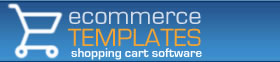Ecomm Template shopping cart logo
